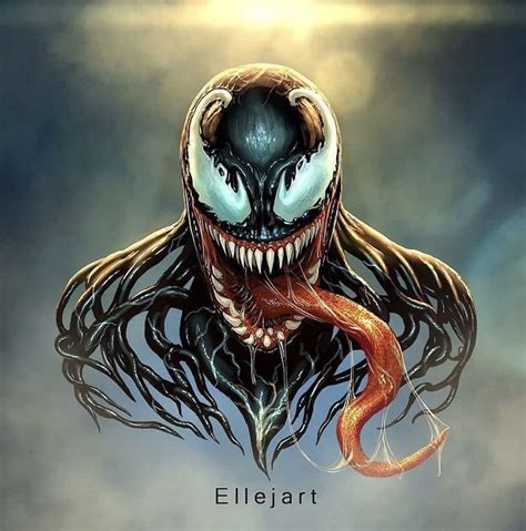 Веном рисунок - 82 фото