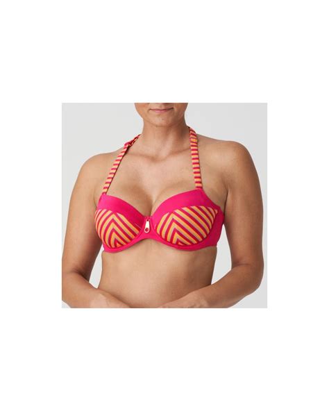 Bikini Prima Donna colección La Concha COLOR Naranja TALLAS 95C