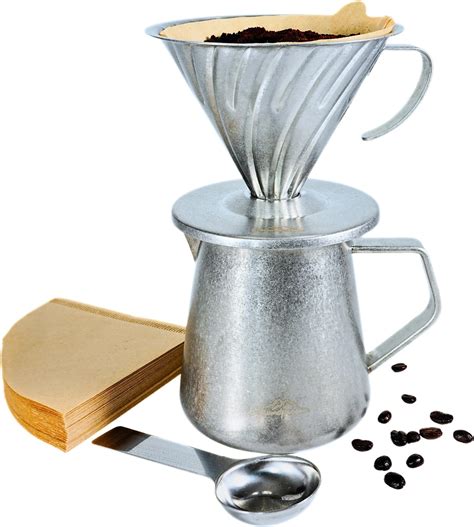 Amazon.com: Melitta Pour-Over Coffee Brewer & Stainless Steel Carafe