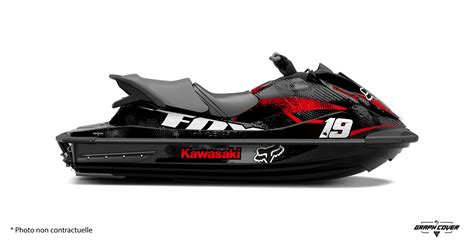 Kawasaki Stx X Racing Graphcover Fabricant Fran Ais De Kits D Co