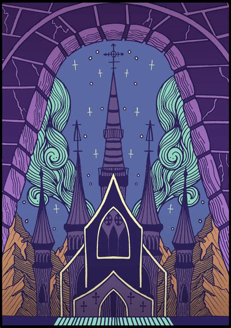 Gothic Castle digital illustration by VaatuFrago on DeviantArt