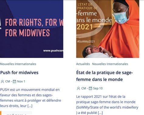 Le 5 mai journée internationale dédiée aux sages femmes Société