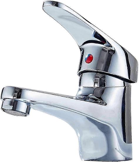 Basin Taps Bathroom Mixer Faucet Hot And Cold Mixer Tap Chrome Plated Solid Brass Lavatory