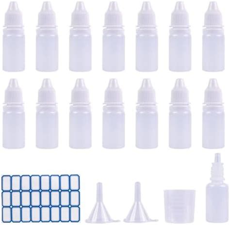 Amazon Dhaiqc Pcs Ml Plastic Dropper Bottle Plastic Empty