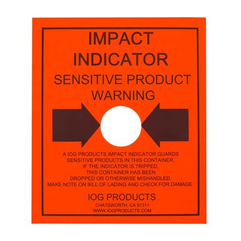 Protect A Pak Companion Label Impact O Graph