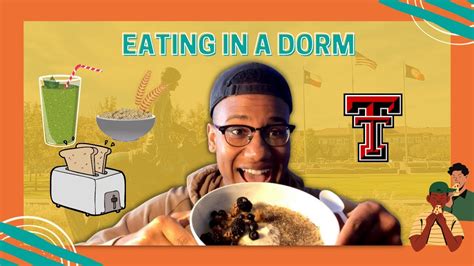 Eating In A Dorm Texas Tech Vlog Squad Youtube