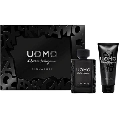 UOMO SALVATORE FERRAGAMO SIGNATURE GIFTSET 2 Perfume UOMO SALVATORE