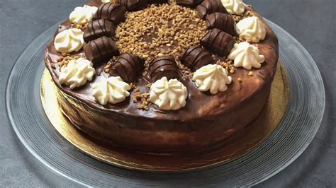 Kinder Bueno Torte OHNE Mehl Und Kekse Kinder Bueno Cake WITHOUT Flour