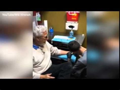 80 Year Old Grandfather Gets A Tattoo To Support His Gay Grandson YouTube