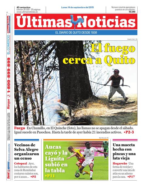 14 de Septiembre 2015 by Últimas Noticias Issuu