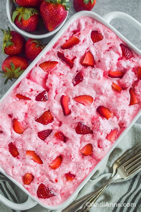 Strawberry Angel Food Cake Dessert