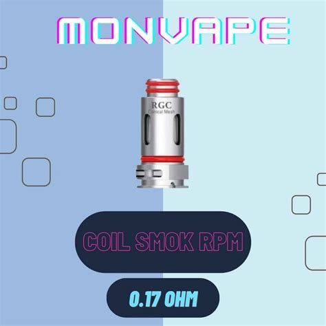 Jual Smok Rpm Pro Rgc Coil Rba Rpm Shopee Indonesia