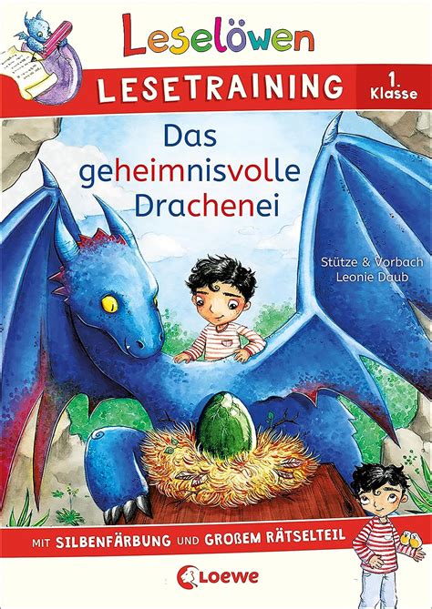 Lesel Wen Lesetraining Klasse Das Geheimnisvolle Drachenei Mit