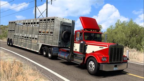 Kenworth W A Llevando Ganado Para Huejuquilla American Truck