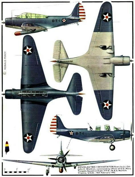 Douglas TBD-1 Devastator Navy Aircraft, Aircraft Art, Wwii Aircraft, Aircraft Design, Military ...