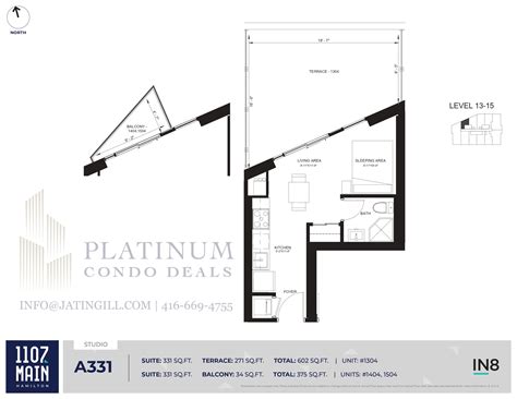 1107 MAIN A331 Floor Plans - Platinum Condo Deals