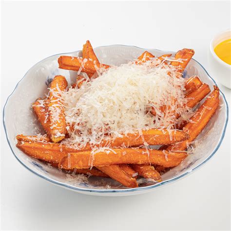 Батат фри с пармезаном из ресторана | Pinskiy&Co