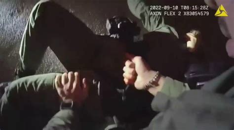 Las Vegas Police Body Cam Footage Shows Officer Take Down Suspect After