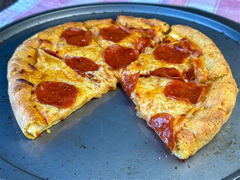 Homemade Stuffed Crust Pizza Plowing Through Life