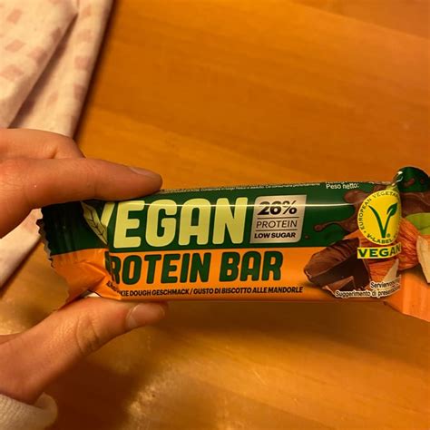 Vegan Protein Bar Almond Cookie Dough Geschmack Gusto Di Biscotto