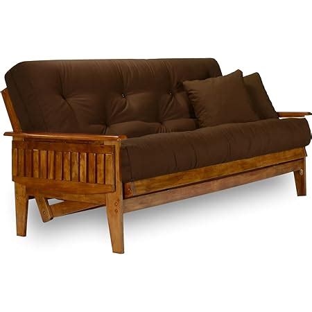 Amazon Nirvana Futons Eastridge Futon Set Queen Size Frame 8