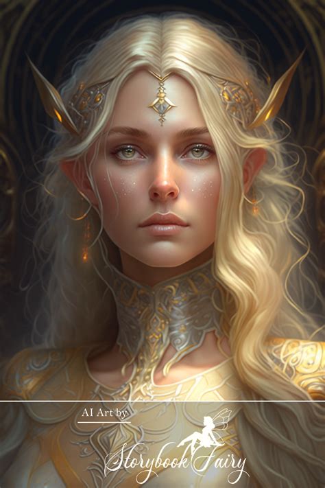 Elven Princess AI Art By StorybookFairy In 2023 Concept Art Digital