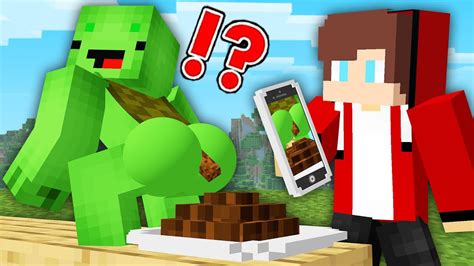 Jj Prank Mikey With Security Camera In Minecraft Maizen Mazien Mizen