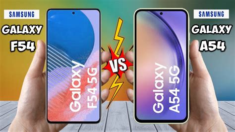 Samsung Galaxy F54 5g Vs Samsung Galaxy A54 5g Full Comparison 2023 Youtube