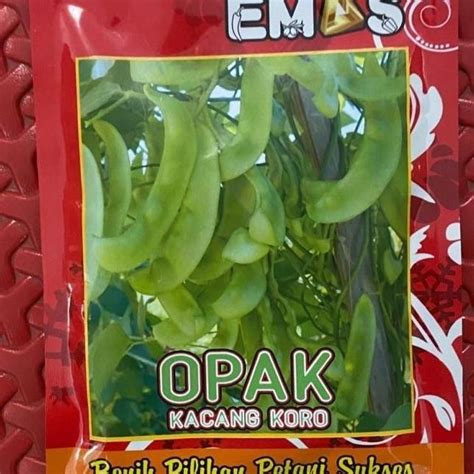 Jual Benih Kacang Koro OPAK Isi 50gr Dr Segitiga Emas F Qink Shopee