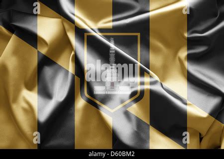 Flag of Baltimore Stock Photo - Alamy