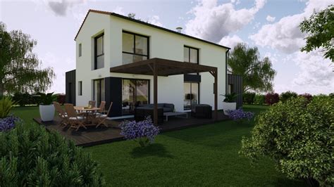 Maison Contemporaine Sur Mesure M Loire Atlantique Mf Constuction