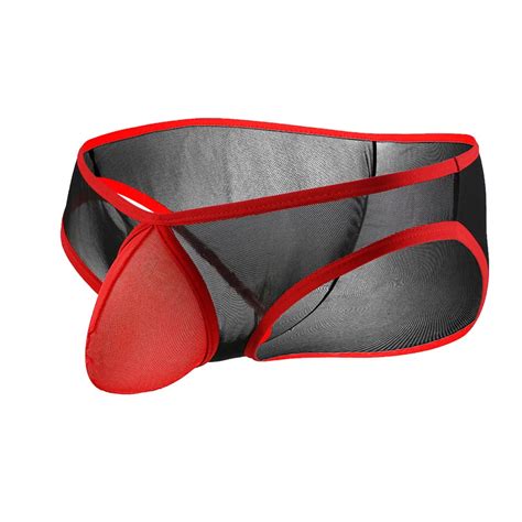 Jockstap Slip En Maille Transparente Pour Homme Sous V Tement Sexy Avec