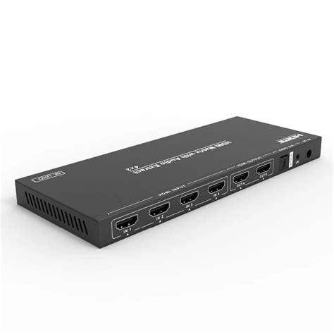 Am-A42A видеокоммутатор 4 в 2 из Hdmi Матрицы с аудио разделением L/R ...