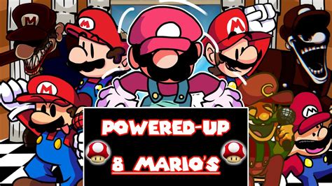 FNF Powered Up Chaotic Endeavors Mario Mix 8 Mario S MARIO IS