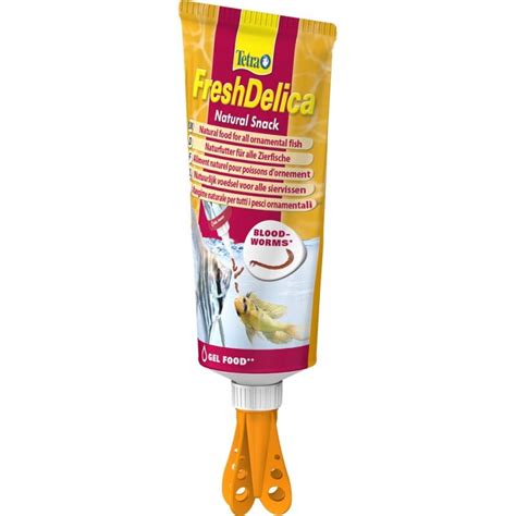 Buy - Tetra Fresh Delica Bloodworms 80 Gm - IndieFur.Com