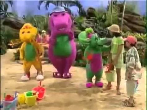 Barney Let Go To The Beach VHS