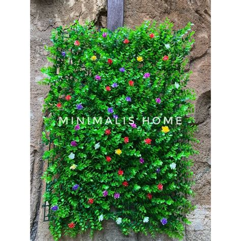 Jual Rumput Dinding Sintetis Daun Hias Sintesis Dekorasi Dinding