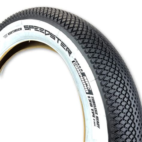 Vee Tire 20x4 0 White Wall Bike Tire Speedster E Bike 50 Puncture