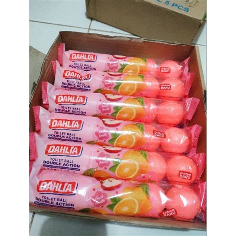 Jual Dahlia Kamper Toilet Ball S Orange Shopee Indonesia