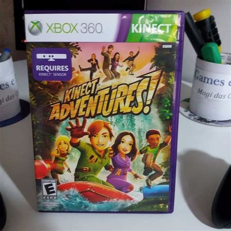 Jogo Kinect Adventures Xbox 360 100 Original Midia Fisica R 38 90