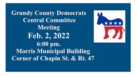 Meeting Notices Grundy County Democrats