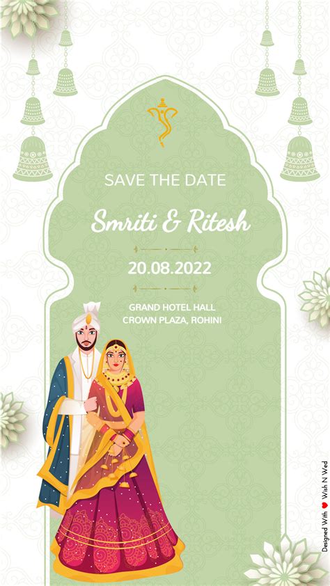 Incredible Engagement Invitation India Template Lupon Gov Ph