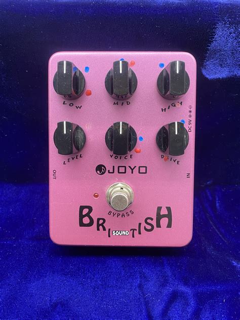 Joyo JF-16 British Sound Distortion pedal