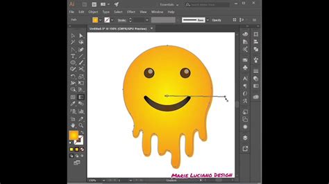 Smile How To Design A Smiley Face Emoji In Adobe Illustrator Tutorial