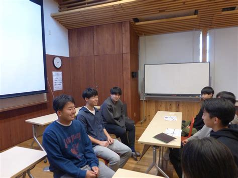 仙台第三高等学校 研究室来訪。 佐藤 義倫 研究室 ／ 東北大学 環境創成計画学講座 環境複合材料創成科学分野