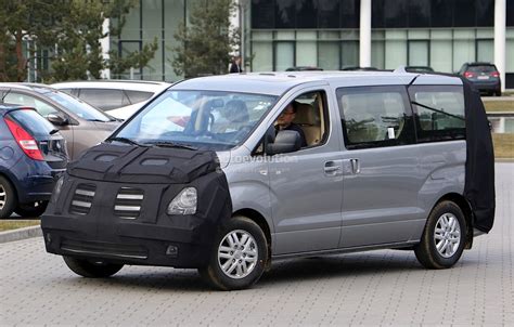 Hyundai H 1 Facelift Spied In Germany Autoevolution