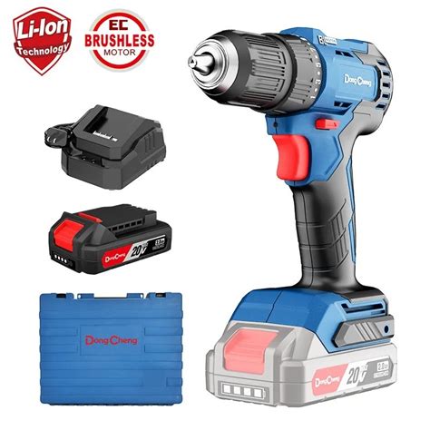 Speed Power Drills Brushless Motor V Battery Powered Cordless Drill