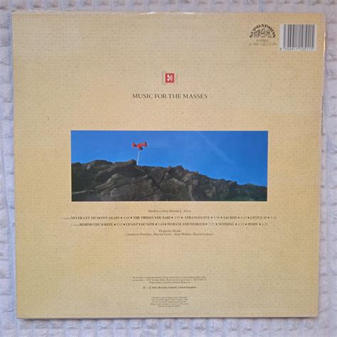 LP - DEPECHE MODE, Music for the masses. 1989 | Aukro