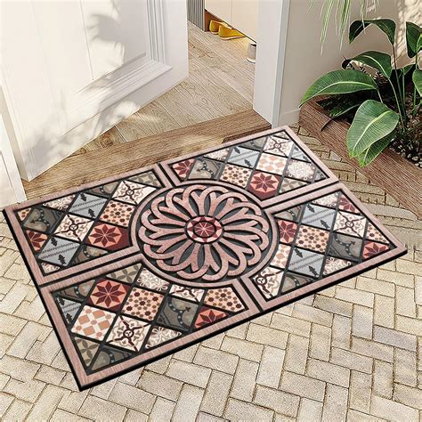 Amazon.com: DWKKX Durable Heavy Duty Front Door Mat - 24"x36" Large