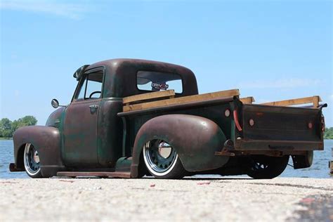 rat rod dually trucks #Ratrodtrucks 54 Chevy Truck, Chevy Pickup Trucks ...